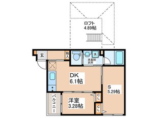 Cherry　Blossom　市岡元町の物件間取画像